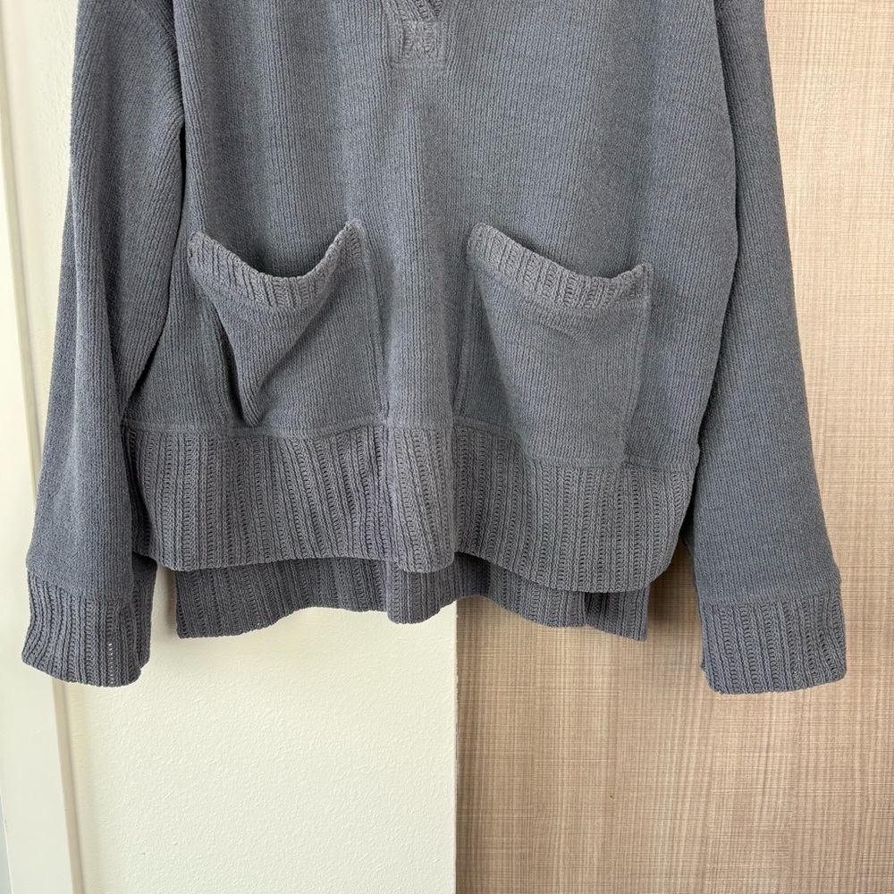 Free People FP Beach Black Pearl‎ Grace Pullover Sweater - Picture 6 of 11